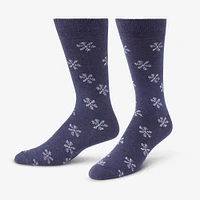 Snowflake Merino Wool Socks