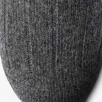 Cashmere Blend Rib Socks