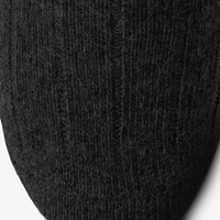 Cashmere Blend Rib Socks