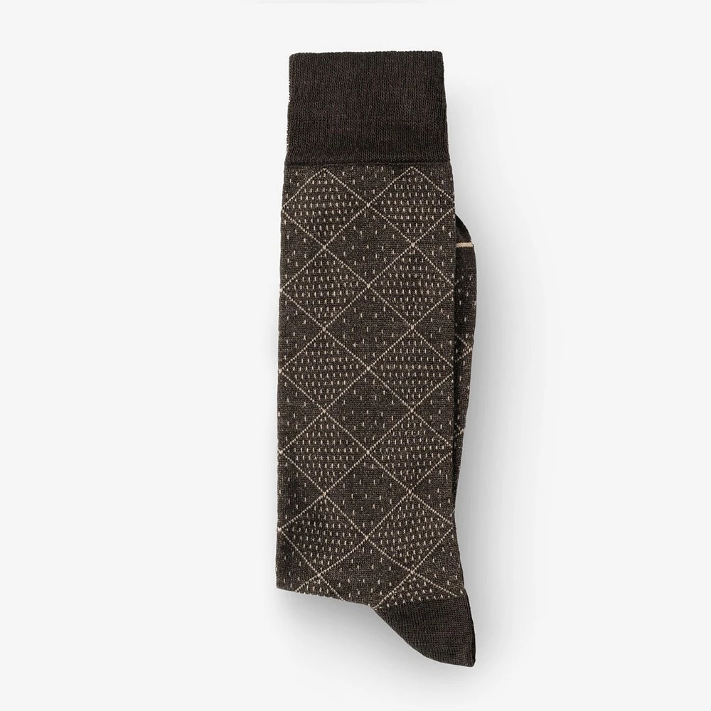 Pin-dot Merino Wool Socks