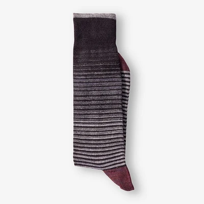 Fade Stripe Dress Socks