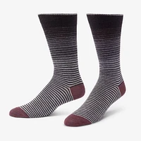 Fade Stripe Dress Socks