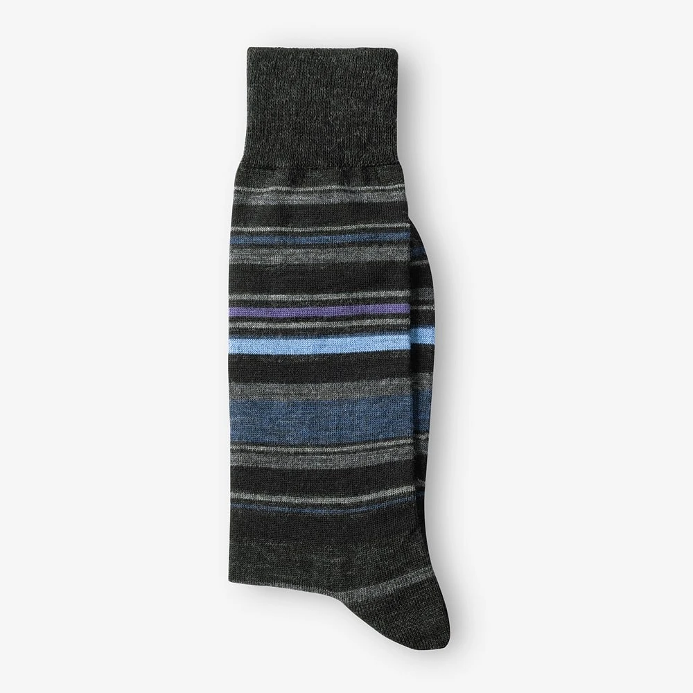 Multi Stripe Dress Socks