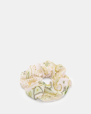 AllSaints Avalon Oversized Scrunchie,, PISTACHIO GREEN, Size: One Size