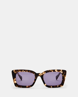 AllSaints Square Sunglasses,, Size: One