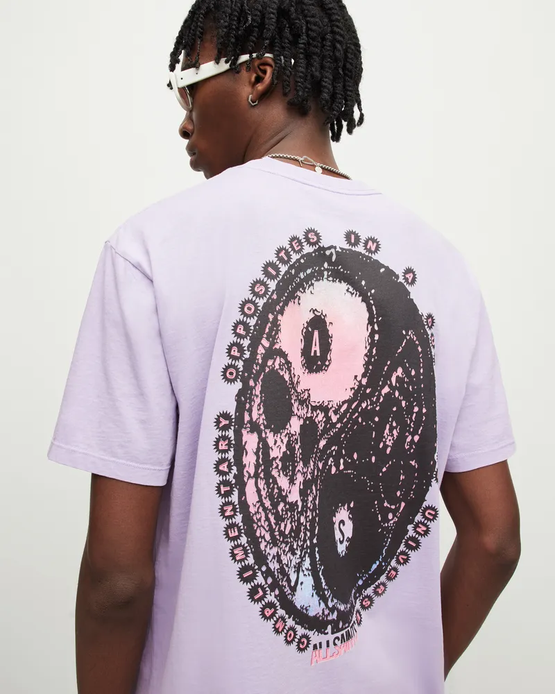 Ossage Crew Neck Slim Ramskull T-Shirt