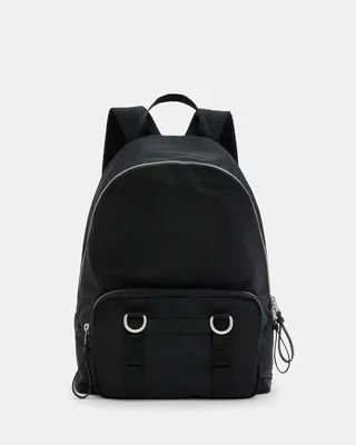 AllSaints Steppe Recycled Backpack,, Black, Size: One Size