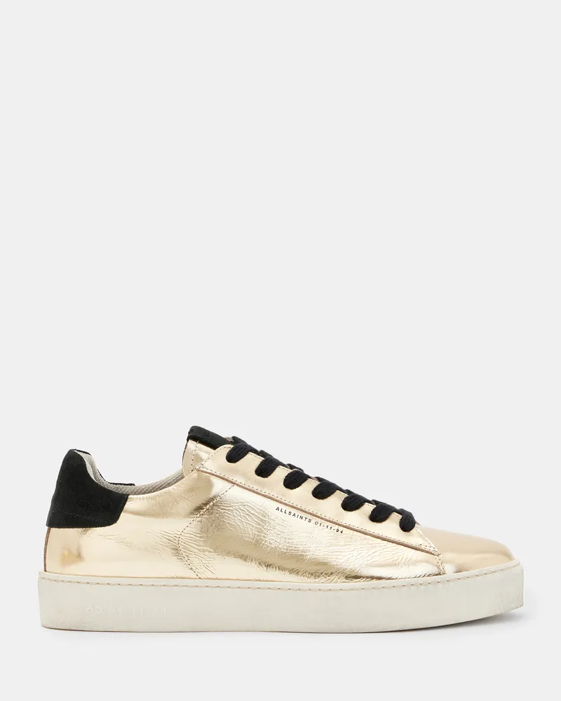 AllSaints Women's Tana Metallic High Top Sneakers