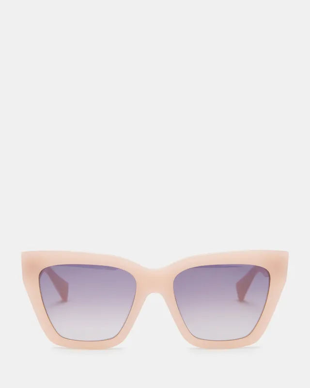 Minerva Square Cat Eye Sunglasses CLASSIC TORT