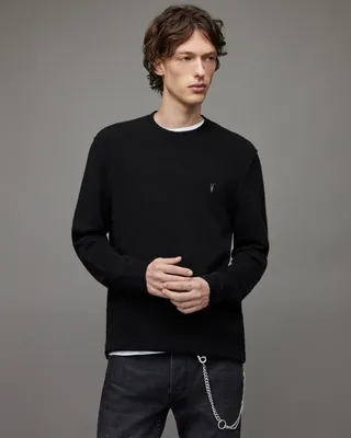 Statten Ramskull Long Sleeve Polo Sweater SPLINTER BROWN