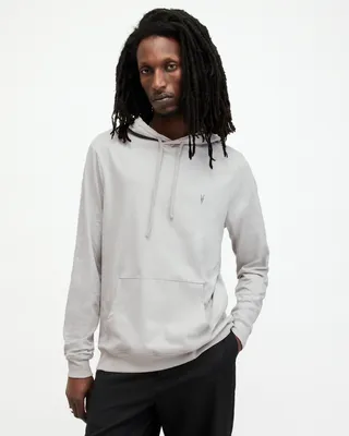 AllSaints Brace Pullover Brushed Cotton Hoodie,, Size: