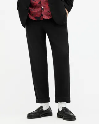 AllSaints Helm Slim Fit Trousers,, Size: