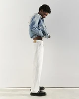 AllSaints Lenny Loose Fit Wide Leg Denim Jeans,, Size: