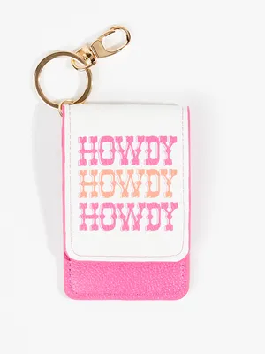 Howdy Wallet Keychain