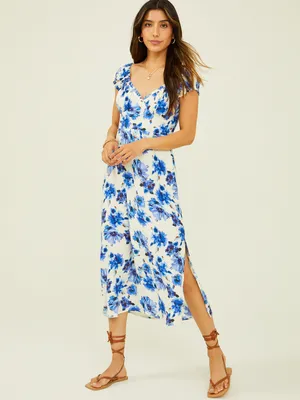 Natasha Floral Midi Dress