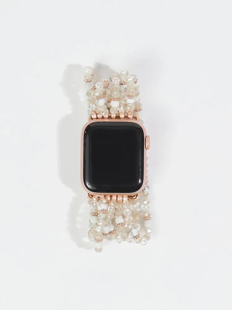 Natural Stone Beaded Smart Watch Band