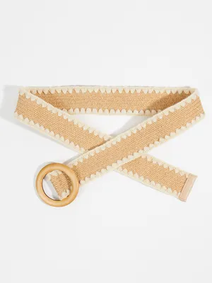 Macrame Two Tone Belt