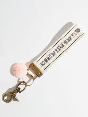 Trust the Next Chapter Keychain