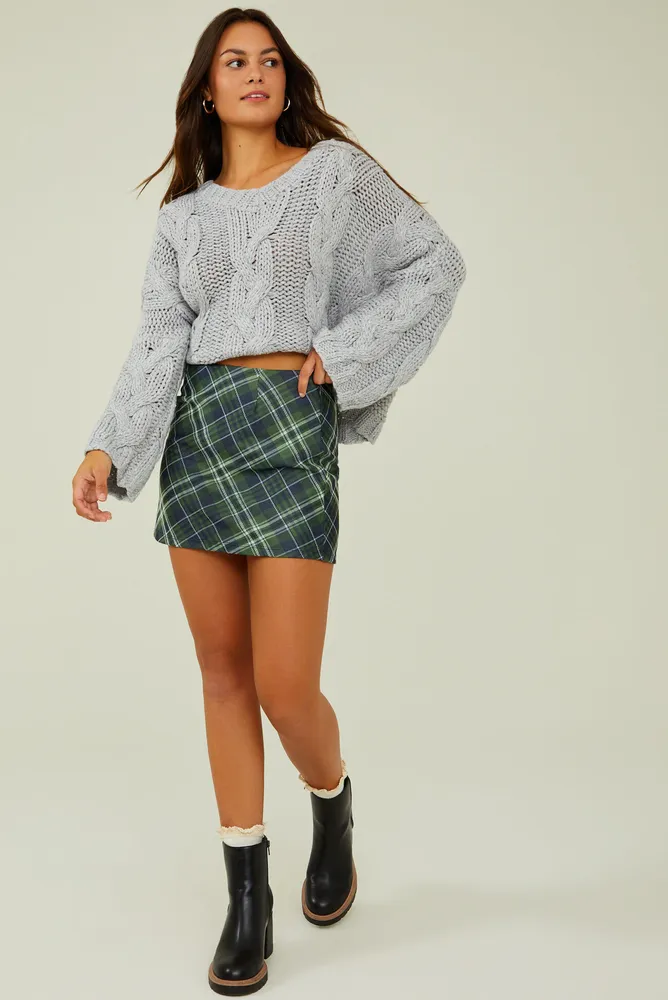 Freya Plaid Mini Skirt