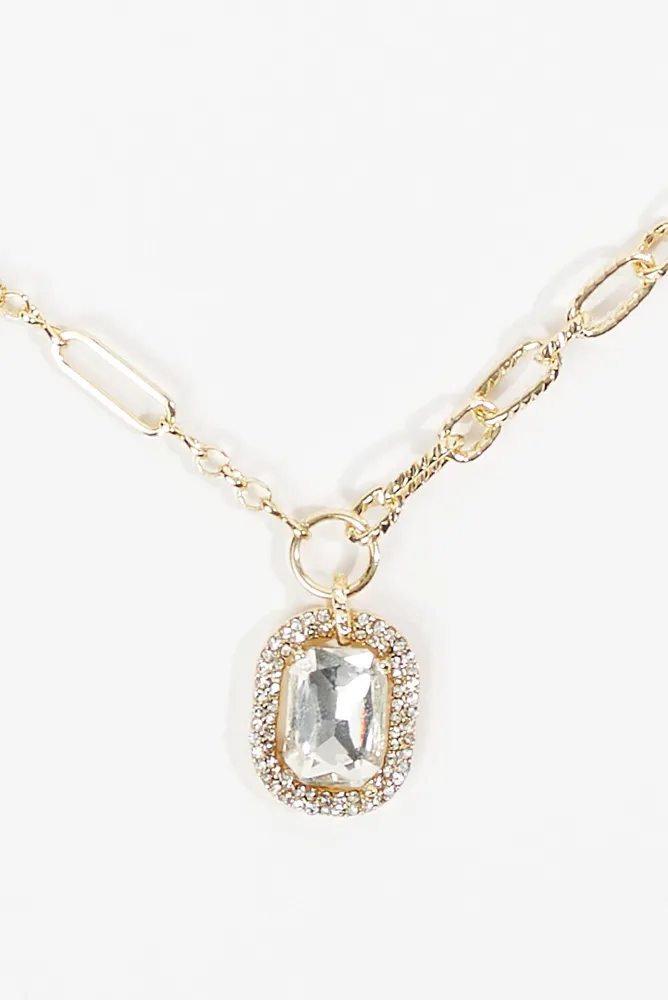 Jewel Pendant Necklace