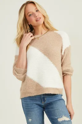 Corinne Colorblock Sweater