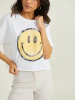 Smiley Crop Tee