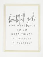 Beautiful Girl Wall Art