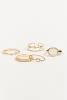 Glitz Dainty Ring 6 Pack