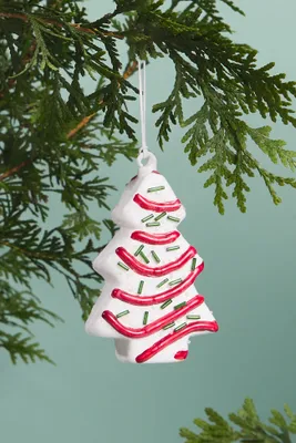 Christmas Tree Cake Ornament