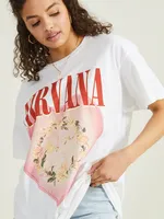 Nirvana Heart Band Tee