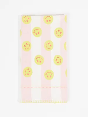 Smiley Face Tea Towel