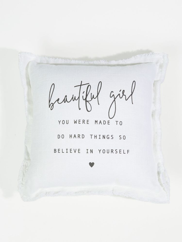 Beautiful Girl Pillow