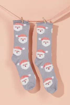 Santa Claus Cozy Socks