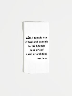 Cup Of Ambition Tea Towel