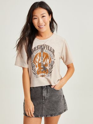 Nashville Metallic Tee