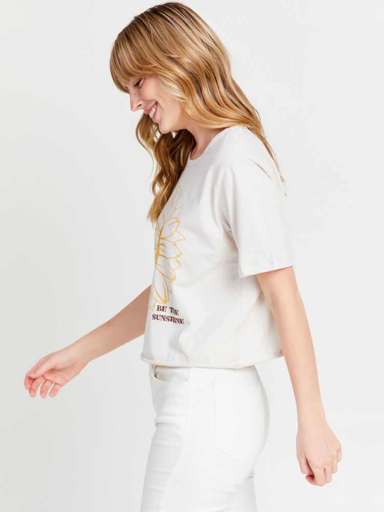 Be the Sunshine Cropped Tee
