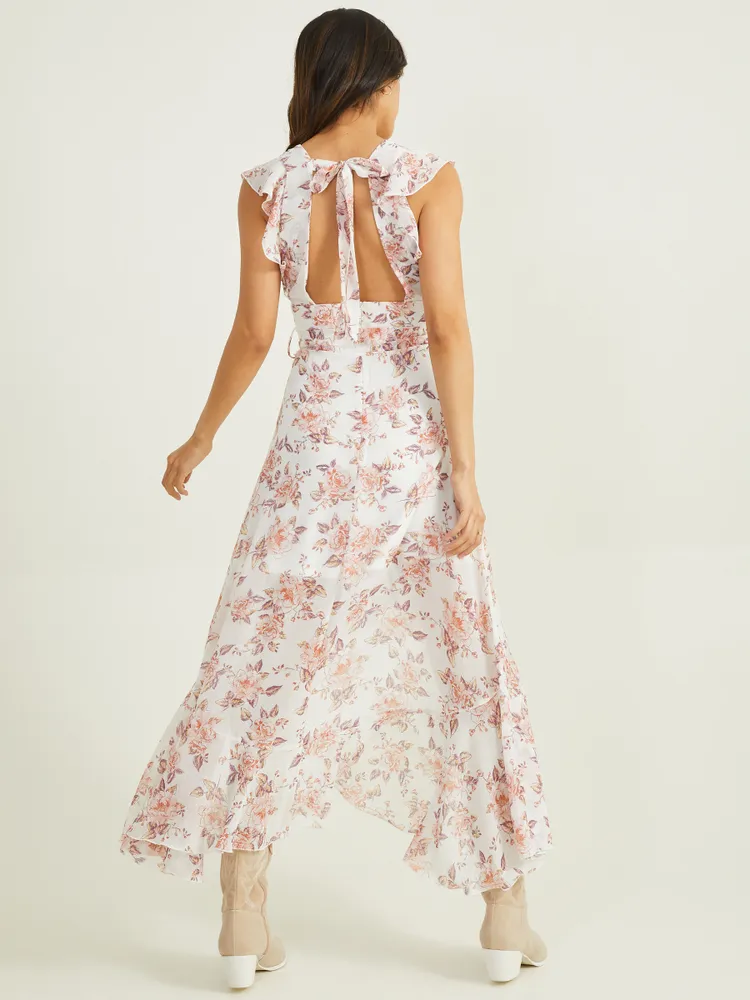 Florenzia Floral Maxi Dress