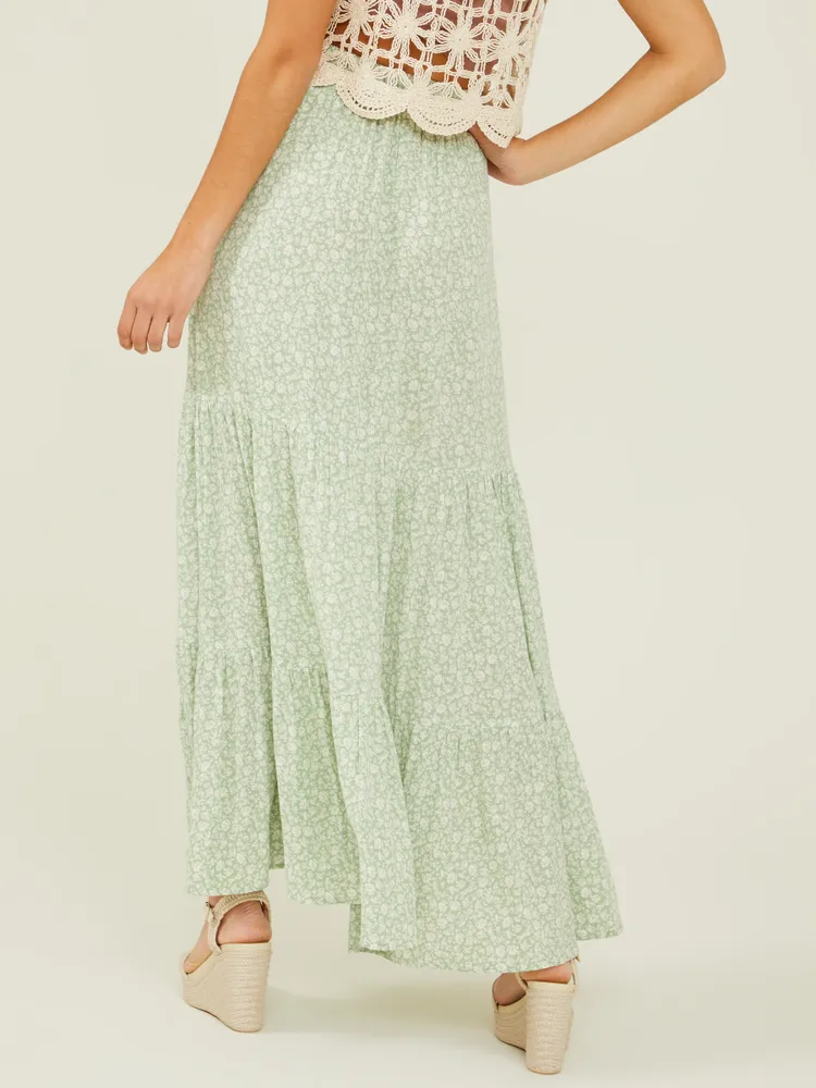 Cleo Floral Maxi Skirt