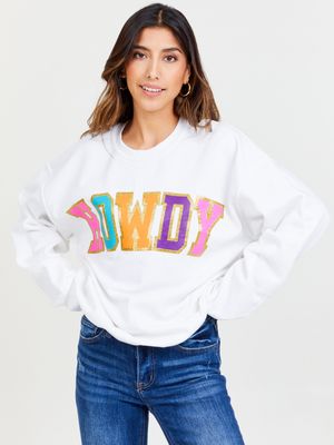 Howdy Graphic Sweatshirt