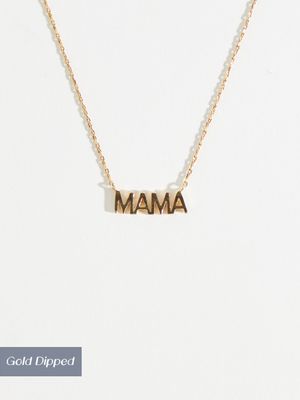 Mama 18k Gold Necklace