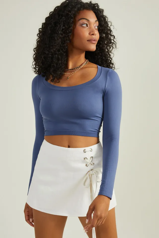 Altar'd State Everyday Seamless Long Sleeve Top