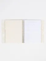 Floral Hardcover Wedding Planner Notebook