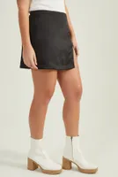 Sonia Satin Mini Skirt