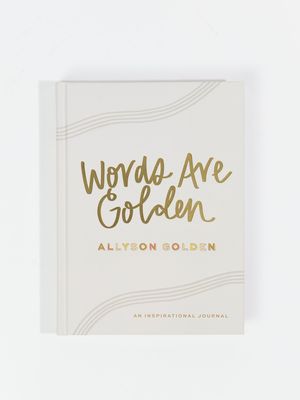 Words Are Golden Inspirational Journal