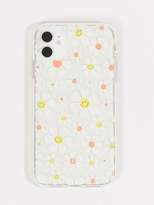 Smiley Daisy iPhone Phone Case