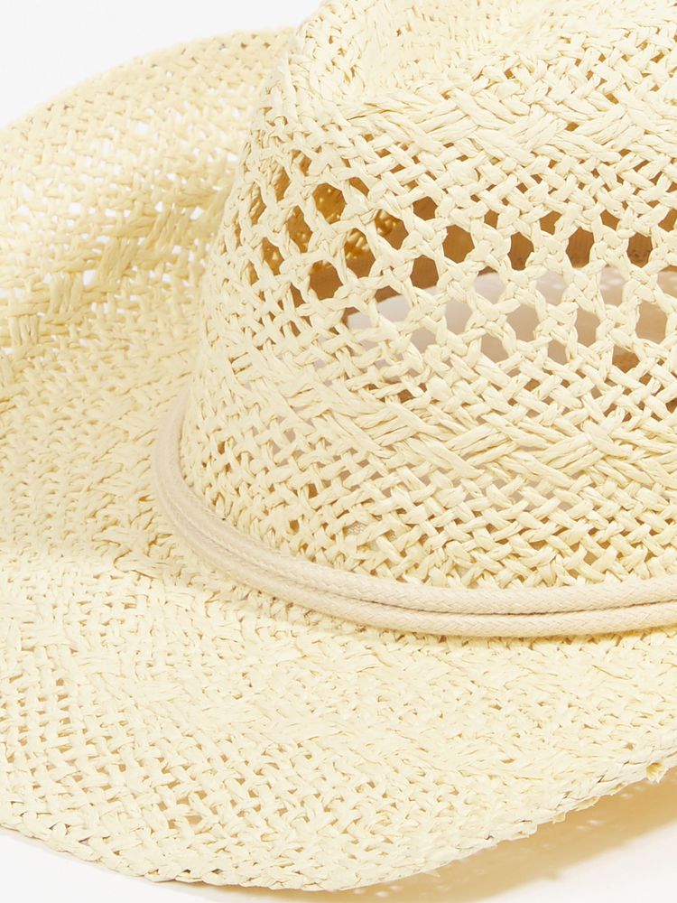 Beth Straw Cowboy Hat