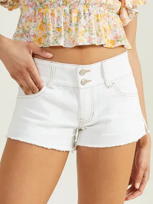 Lydia Low Rise Denim Shorts