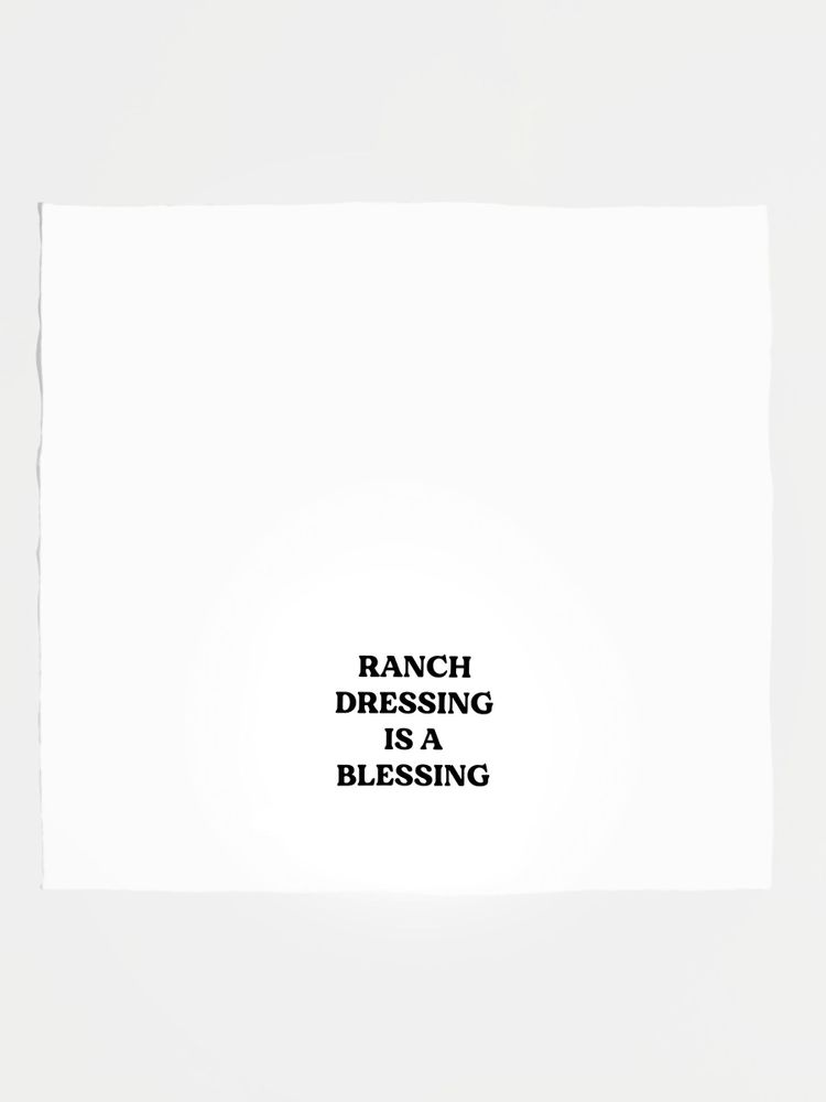 Ranch Dressing is a Blessing Tea Towel