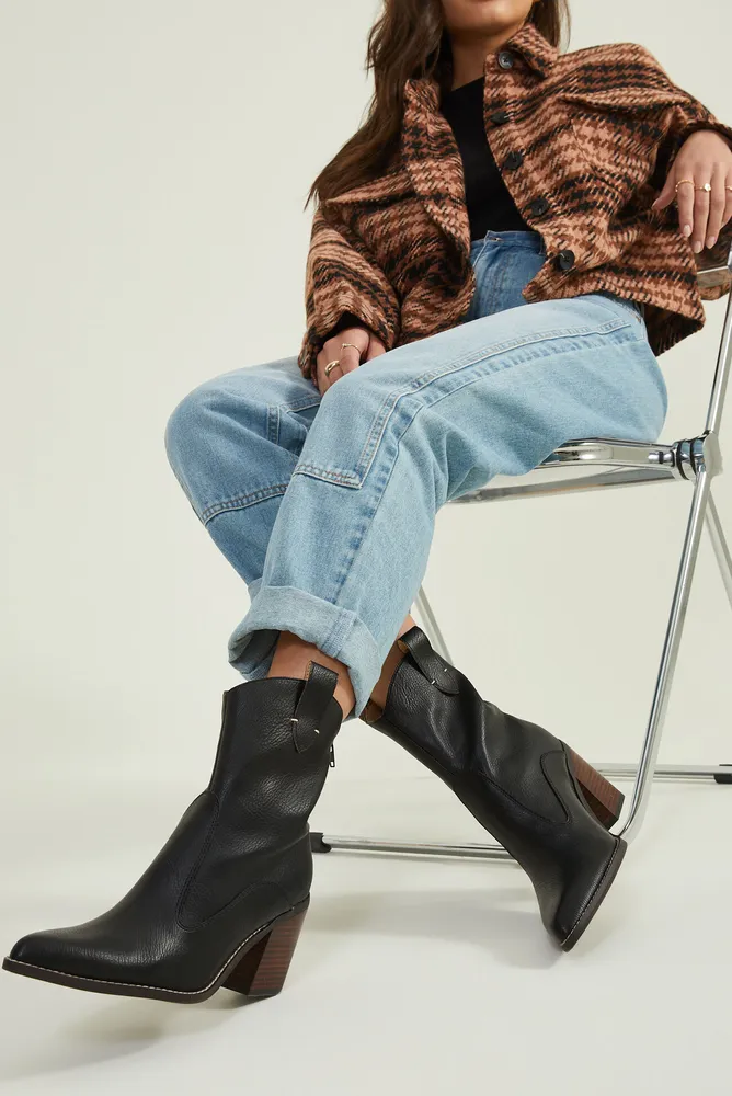 Tara Ankle Western Booties