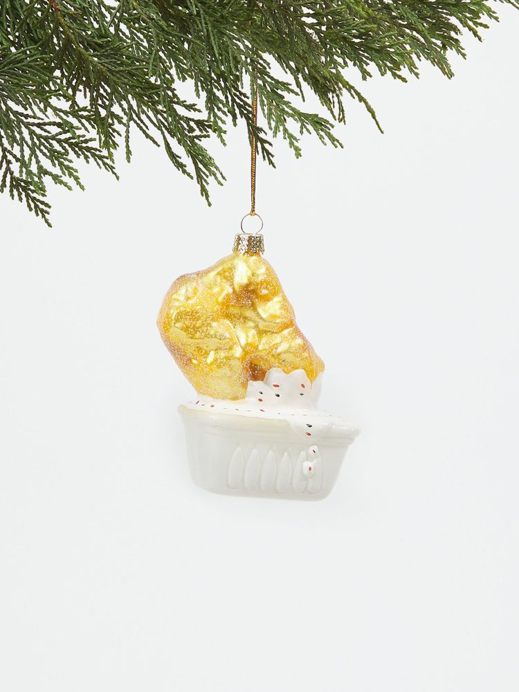 Chicken Nugget & Ranch Christmas Ornament